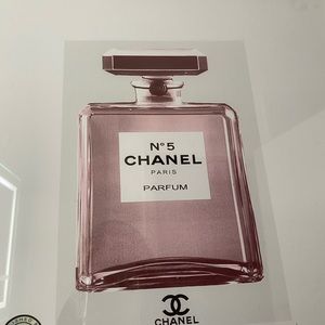 Chanel artwork with frame